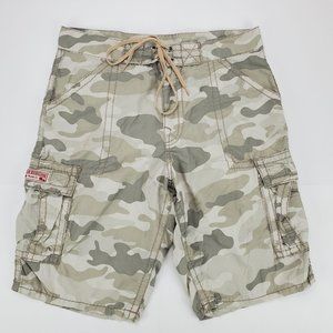 Mens True Religion Swimwear Surf Camo Shorts 36